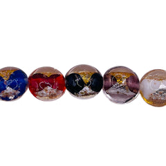 12mm Coin Lampwork Glass Combo