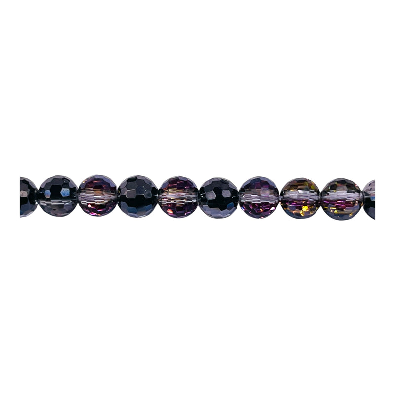 6mm Thunder Polish Round Disco Dark Violet Dream