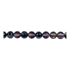 6mm Thunder Polish Round Disco Dark Violet Dream