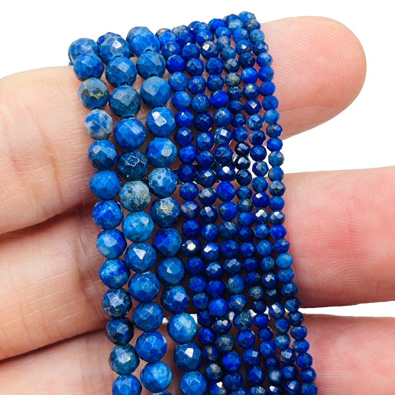 4mm Round Cut Lapis Lazuli