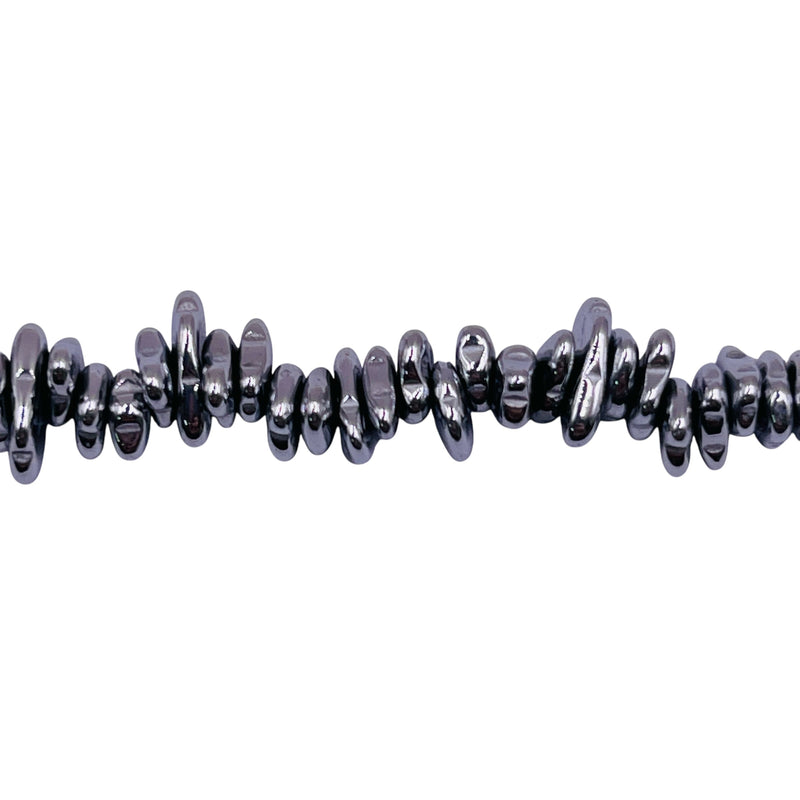 Beadorea Live: BL43 5-7mm Chips Hematite Rhodium