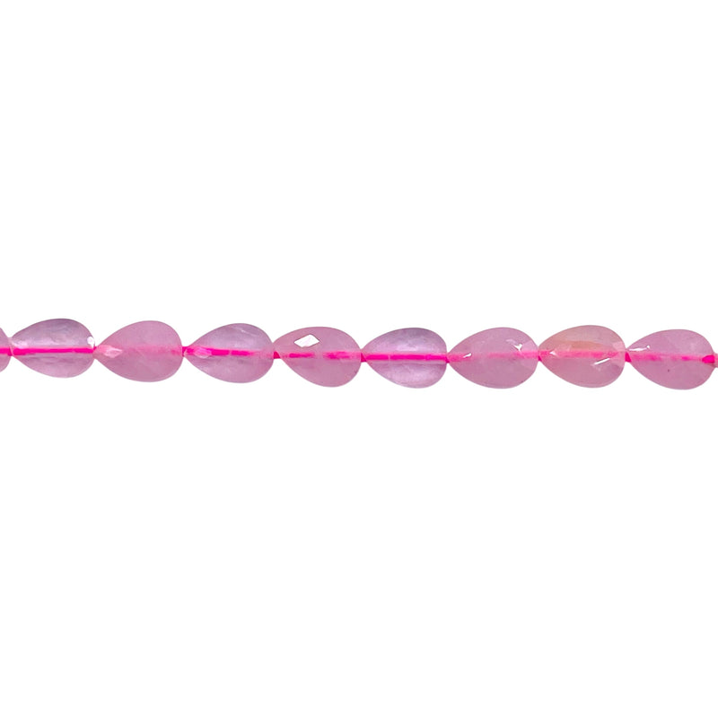 6x4mm Teardrop Cut Rose Quartz
