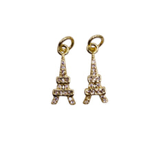 16x7mm Eiffel Tower Charm