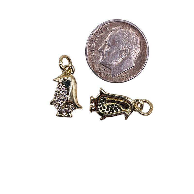 15x9mm Penguin Charm