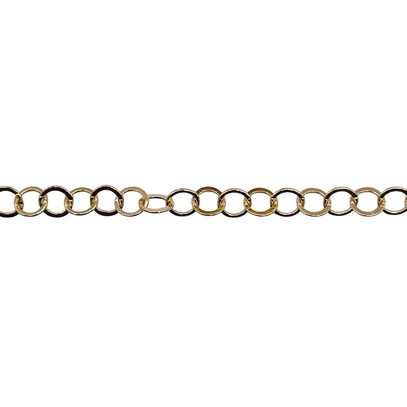 Losolo Chain 4mm 18K Gold Plated