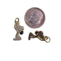 16x8mm Dog Charm