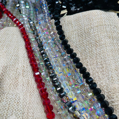 8mm Lantern Cut Glass Crystal Package Deal