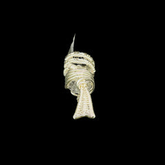 Supreme Quality Lemurian Pendant Master Wrapped Wired Technique Small