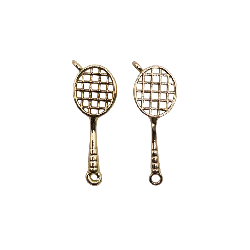 24x8mm Tennis Racket Charm