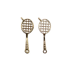 24x8mm Tennis Racket Charm