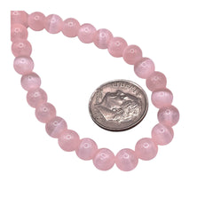 6mm Super Cat Eye(Gypsum) Pink