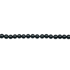 3mm Round Thunder Polish Glass Pearl Tahitian Green