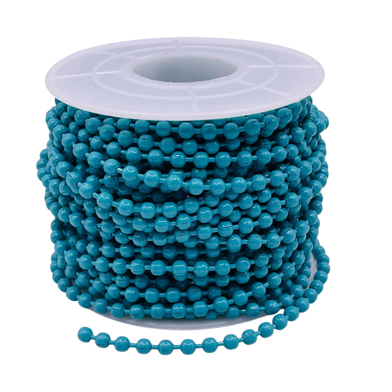 Losolo 3mm Ball Chain Stainless Steel Chain Teal