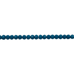 3mm Thunder Polish Glass Crystal Roundel Cut Ocean