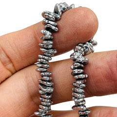 Beadorea Live: BL43 5-7mm Chips Hematite Rhodium