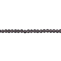 3mm Thunder Polish Round Cut Black Diamond