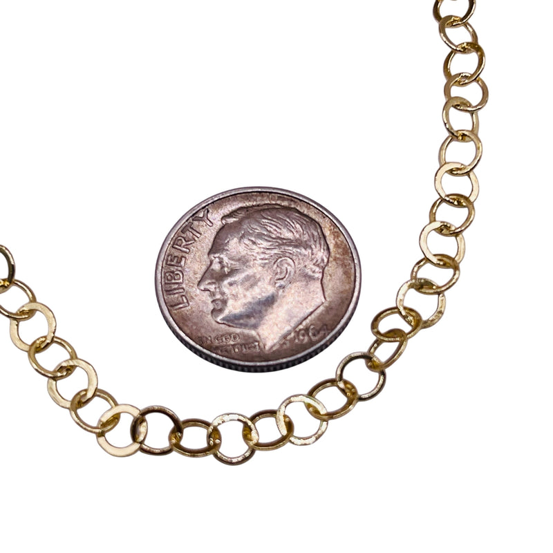 Losolo Chain 4mm 18K Gold Plated