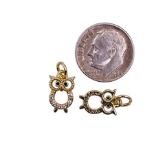 13x8mm Owl Charm