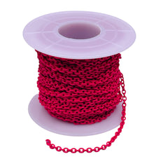 Losolo 2.6mm Stainless Steel Chain Fushcia