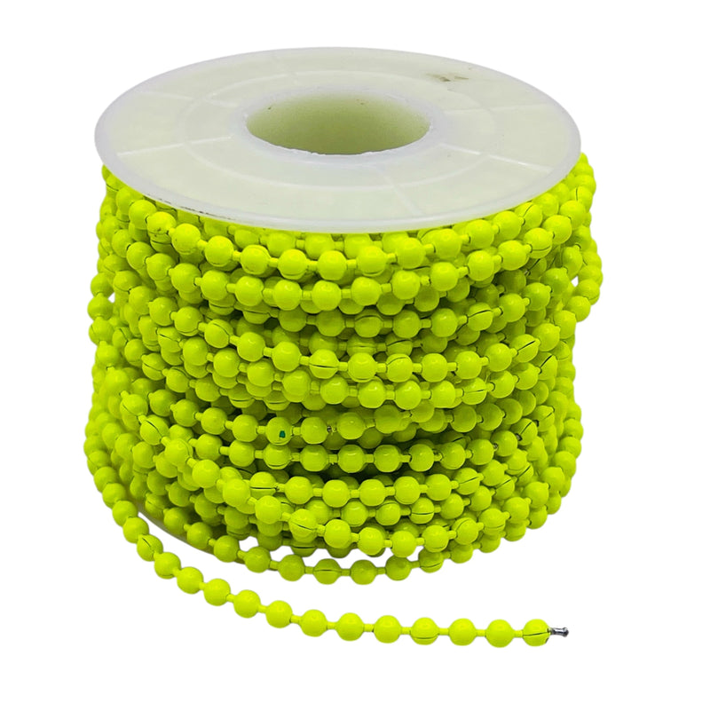 Losolo 3mm Ball Chain Stainless Steel Chain Yellow