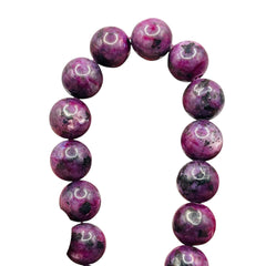 8mm Round Dyed Jade