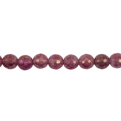 6mm Round Cut Cherry Quartz Shine