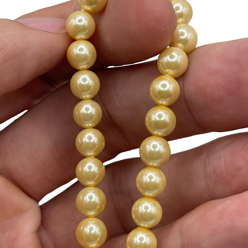 6mm Round Shell Pearl Royal