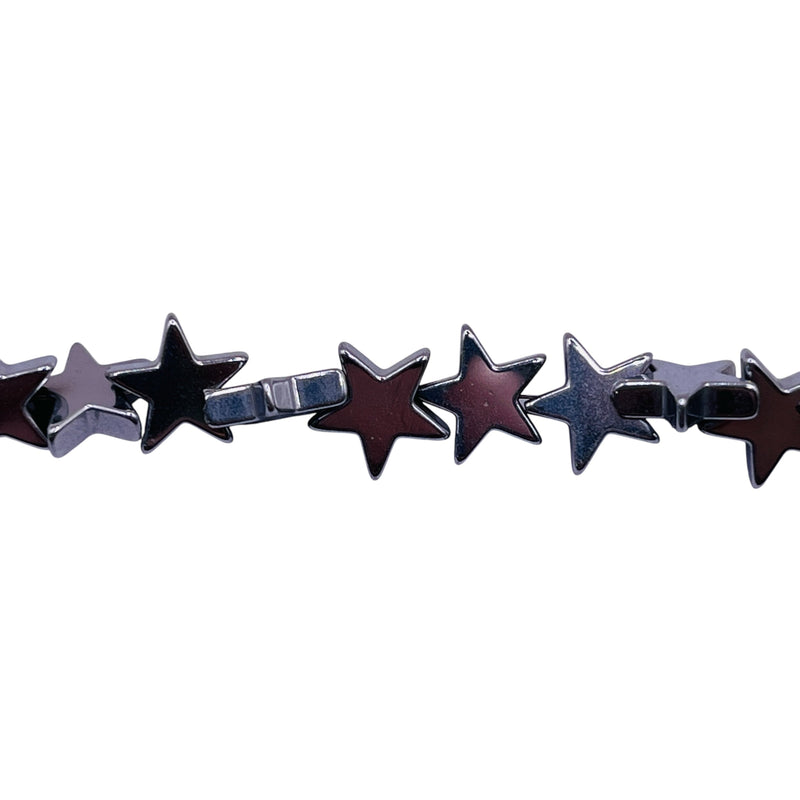 Beadorea Live: BL34 9mm Star Hematite Rhodium