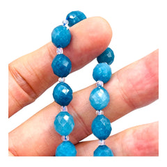 10x8mm Oval Cut Dyed Jade