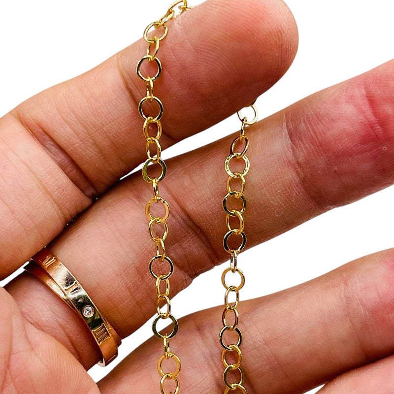 Losolo Chain 4mm 18K Gold Plated