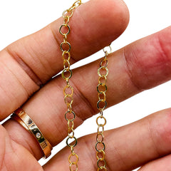 Losolo Chain 4mm 18K Gold Plated