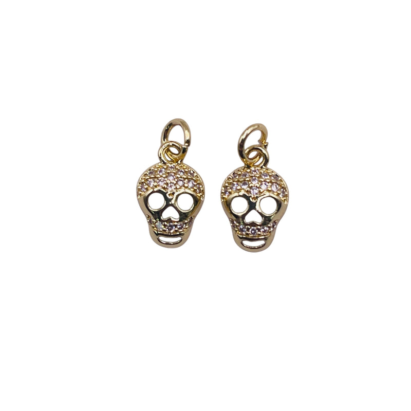 13x8mm Skull Charm