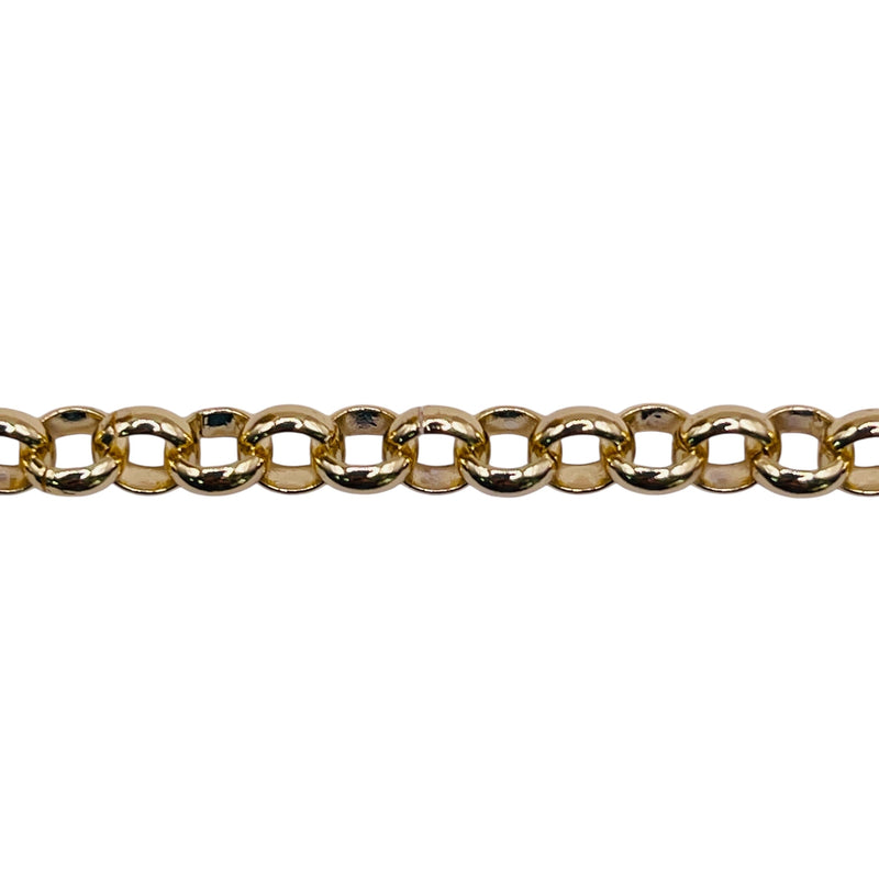 Losolo 6mm Stainless Steel Chain 18K Gold Plated