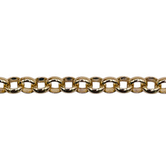 Losolo 6mm Stainless Steel Chain 18K Gold Plated