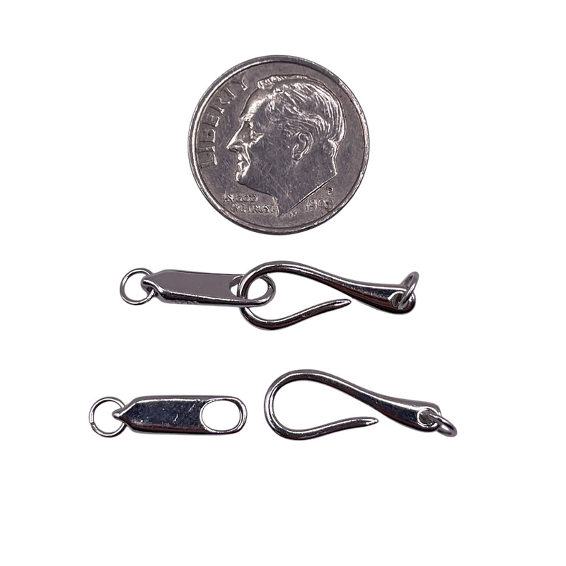16mm S-Hook Clasp 925 Silver
