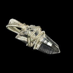 Supreme Quality Lemurian Pendant Master Wrapped Wired Technique Medium