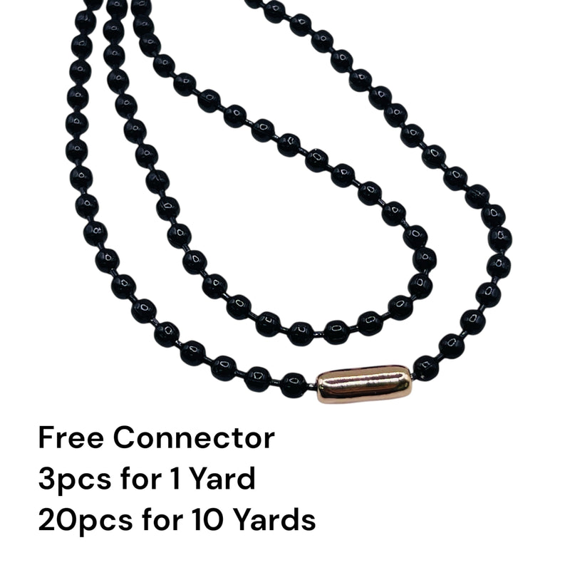 Losolo 3mm Ball Chain Stainless Steel Chain Teal