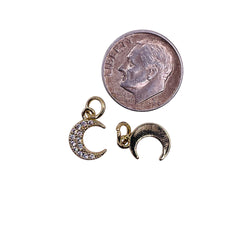 11x8mm Crescent Charm