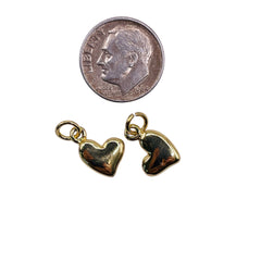 12x10mm Heart Charm
