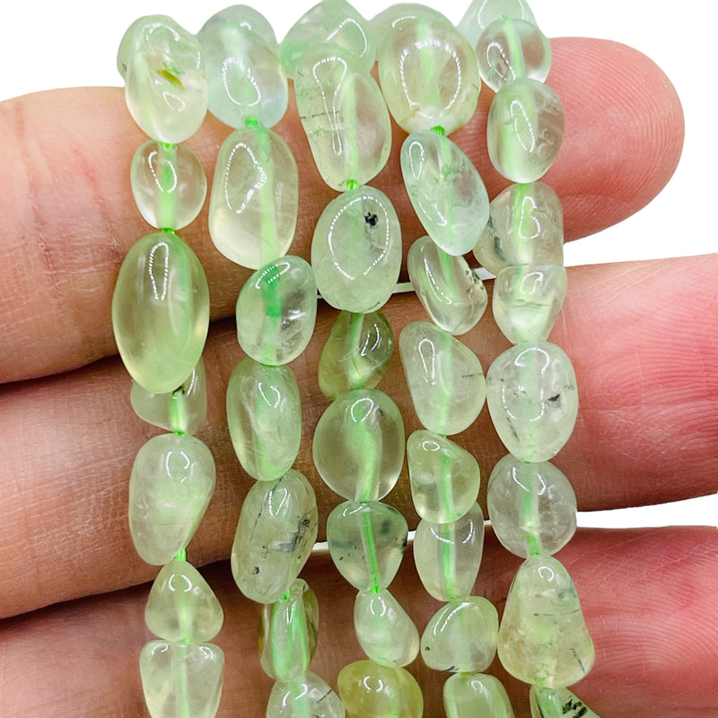 5 to 11mm Nugget Prehnite