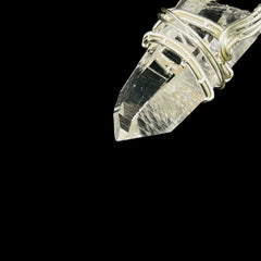 Supreme Quality Lemurian Pendant Master Wrapped Wired Technique Medium