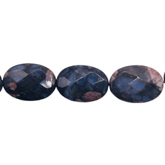 25x18mm Oval Black Opal