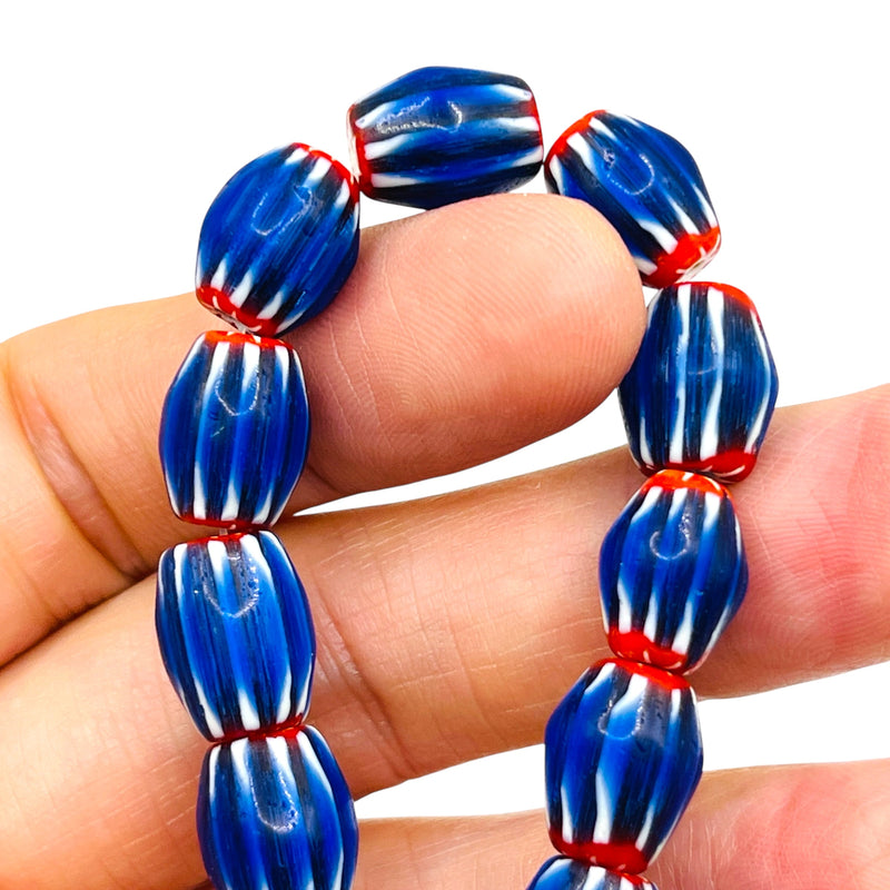 14x10mm Trade Bead Handmade Lampwork