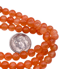 6mm Round Dyed Jade