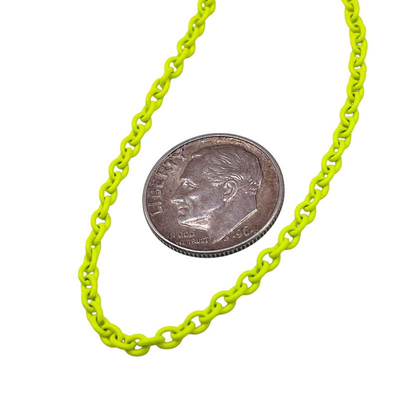 Losolo 2.6mm Stainless Steel Chain Yellow