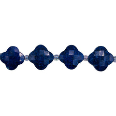 11mm Clover Cut Lapid Lazuli