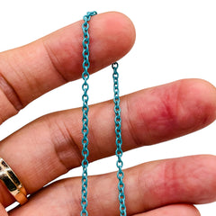 Losolo 2.6mm Stainless Steel Chain Teal