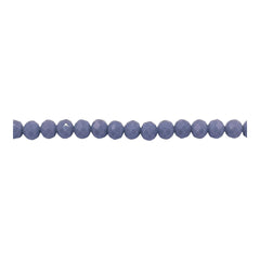 4mm Thunder Polish Glass Crystal Roundel Cut Shadow