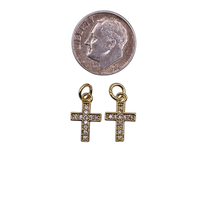 13x8mm Cross Charm