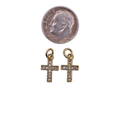 13x8mm Cross Charm